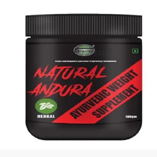 

Sabates Natural Andura Ayurvedic Weight Supplement 100 gm