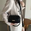 Trendy Chain Shoulder Bag Women 2023 Winter New Pu Street Style Small Square Bag