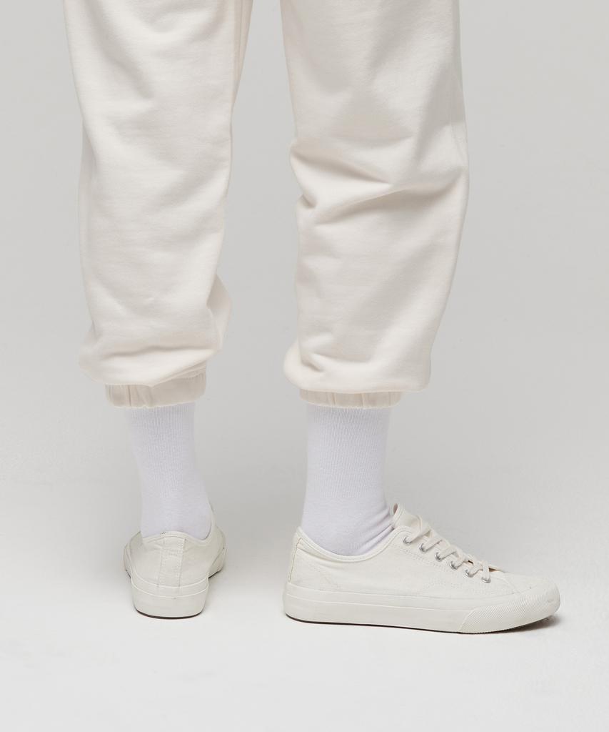 MUSINSA STANDARD WOMAN Women'S Crop Sweatpants [Cream]