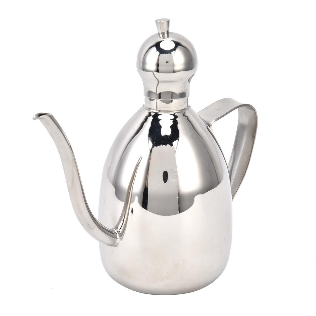 Ölkanne aus Edelstahl, tragbar, hohe Wasserdichtigkeit, Ölkanne aus Edelstahl für die Küche