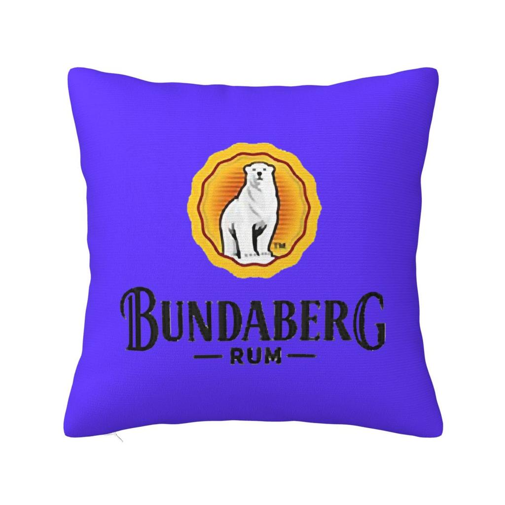 Bundaberg Rum Square Pillowcase Cushion Cover Pillow Case Throw Pillow Cover for Home Bedroom Car