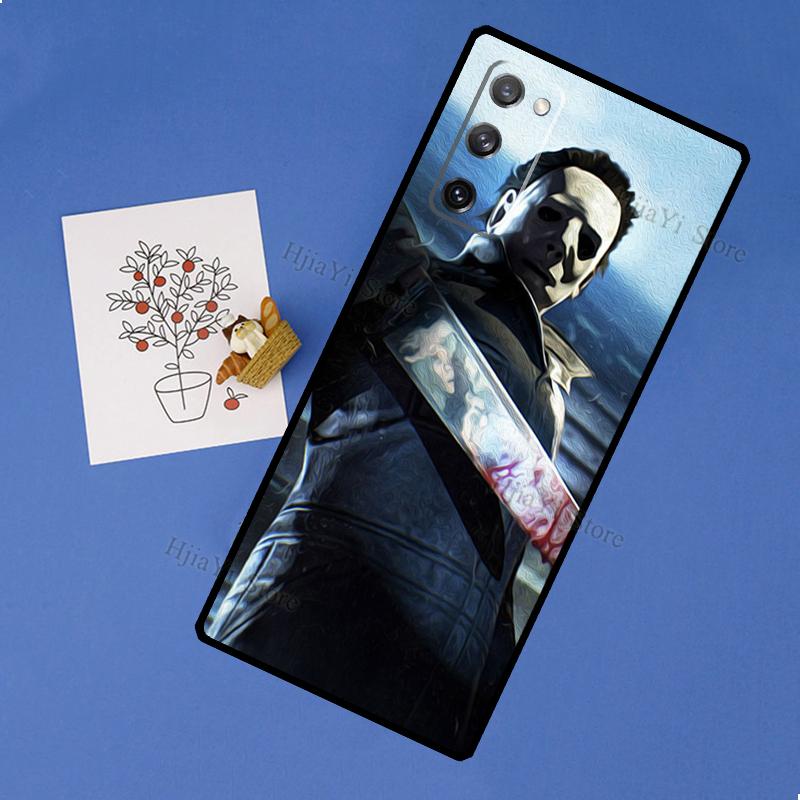 Michael Myers Halloween Case For Samsung Galaxy S23 Ultra S21 S20 FE S8 S9 S10 Note 10 Plus Note 20 S22 Ultra Cover