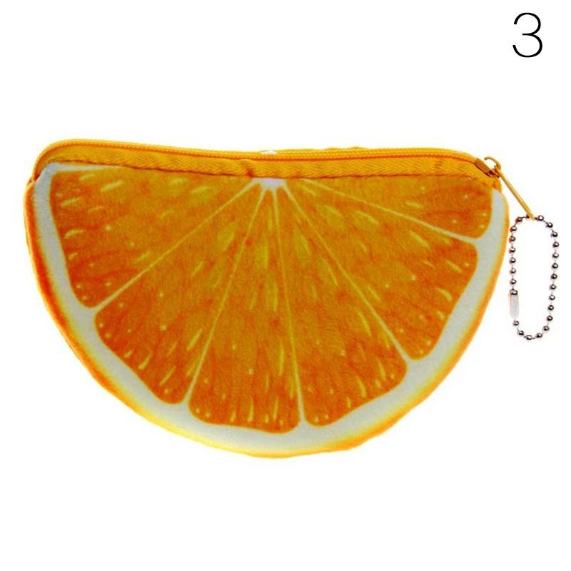 Creative Plush Emulational Watermelon Coin Purse Wallet Handbag Key Case