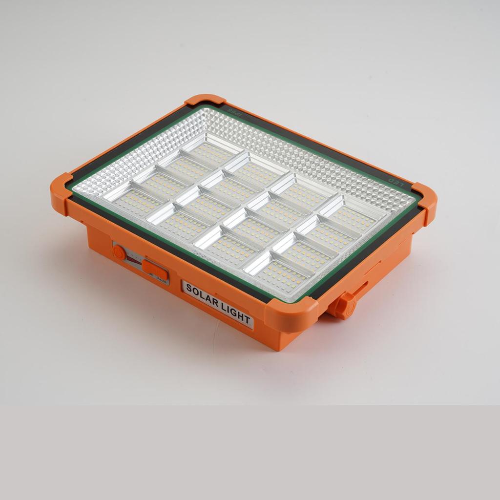 Solar-Powered LED Floodlight: Super Bright for Construction, Camping & Emergency Use
