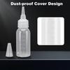 Paint Bottle,Airbrush Paint Bottles Jars Plastic Containers 1oz/30ml of Acrylic Storage Mixing with Ball Jar Bottle Mixer Empty