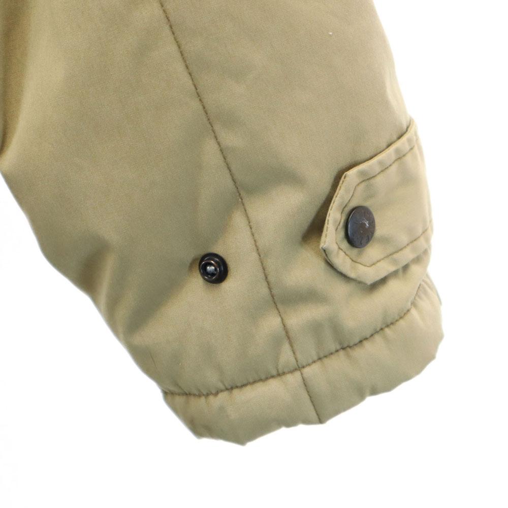 The North Face Down Coat M Beige Outdoor Hooded Men's Used