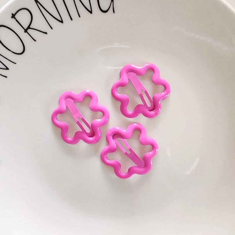 

3 шт. Милые красочные заколки для волос в виде цветка, маленькие заколки-невидимки для девочек, детей, милый подарок, аксессуары для волос, украшения для вечеринки, праздника