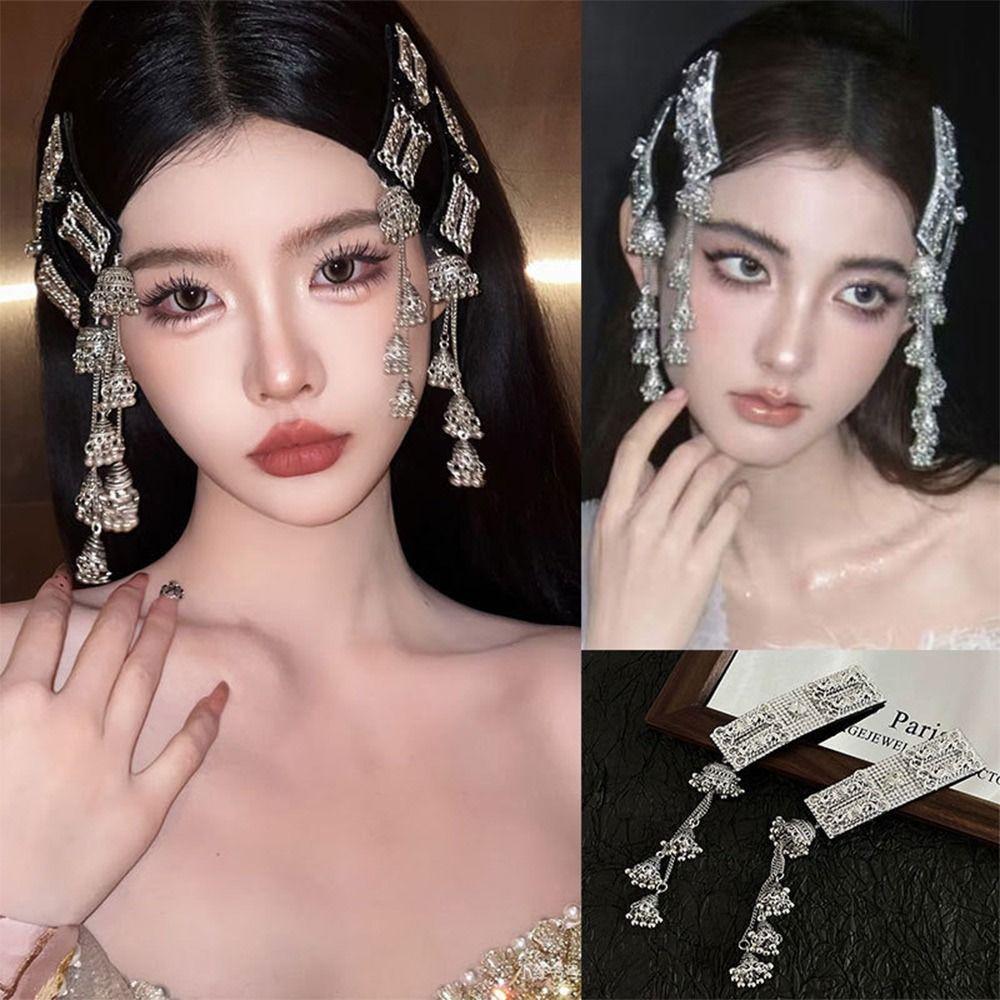 

Vintage Tassels Hair Clips Showcasing Cultural Charm Hair Accessories Gift Hairpins A