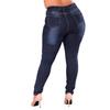 Plus Size High-Waisted Stretch Skinny Jeans for Women