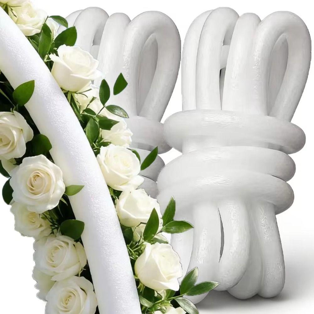 EPE Pearl Cotton Floral Foam Stick Reusable Cylindrical Foam Rod Foam Craft Stick Party Decoration