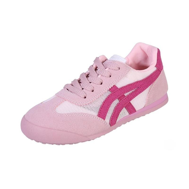 2025 new Forrest Gump shoes women's mesh breathable ultra-lightweight sports and leisure shoes summer women's shoes flat-bottomed German training s