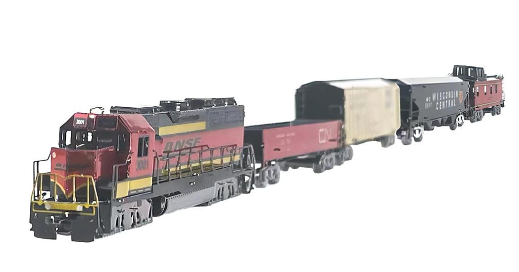 TOKIX 3D Assembly Kit, 3D Craft Kit, 5-Car Train (Tools Included)