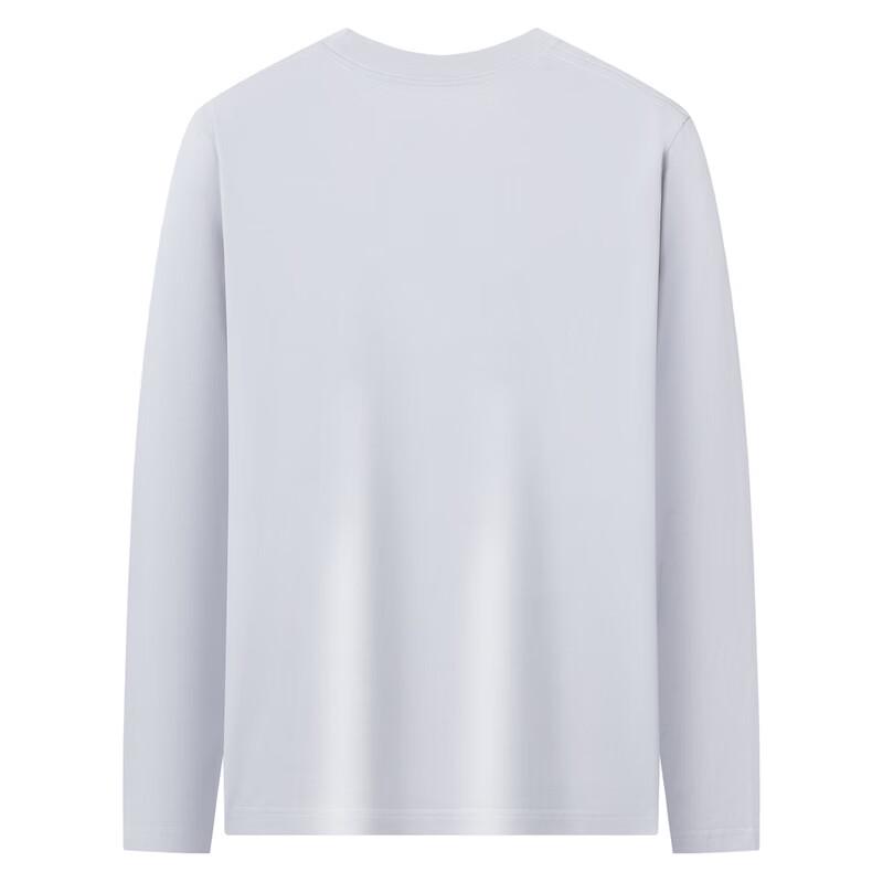 JEEP Men's Pure Cotton Long Sleeve Crew Neck T-Shirt