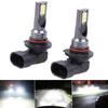 2Pcs 9005 9006 Led Hi-Low Beam Headlight 100W 19000Lm Fog Lights 6000K White