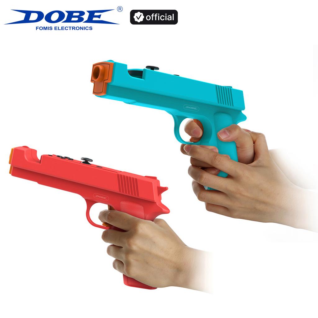 DOBE Shooting Game Gun For Switch / Switch Oled Joy-Con | Handle Holder Somatosensory Gaming Gun Joypad Gunstock Hand Grip