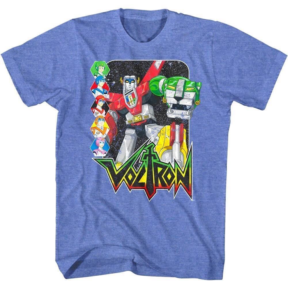 Voltron Robot Pilots Men T Shirt XXXL