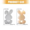 Silicone Rabbits Mould Nonstick Surfaces Easy Demolding For Candle Soap Making Holiday Projects