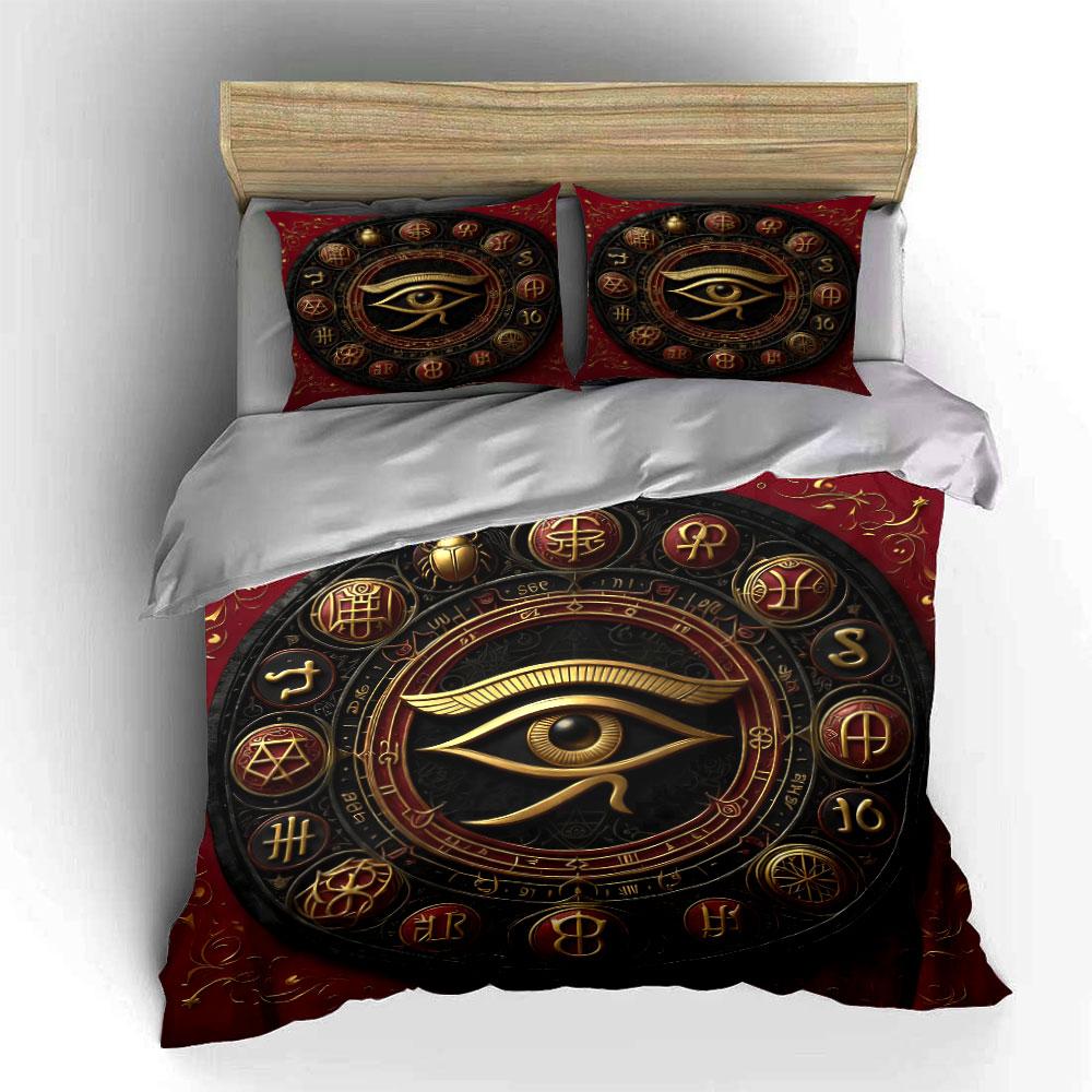Mystic Zodiac Decor Set Soft Comfortable Duvet Cover Bedding Set Included 1*Duvet Cover & 2*Pillowcases, Gift