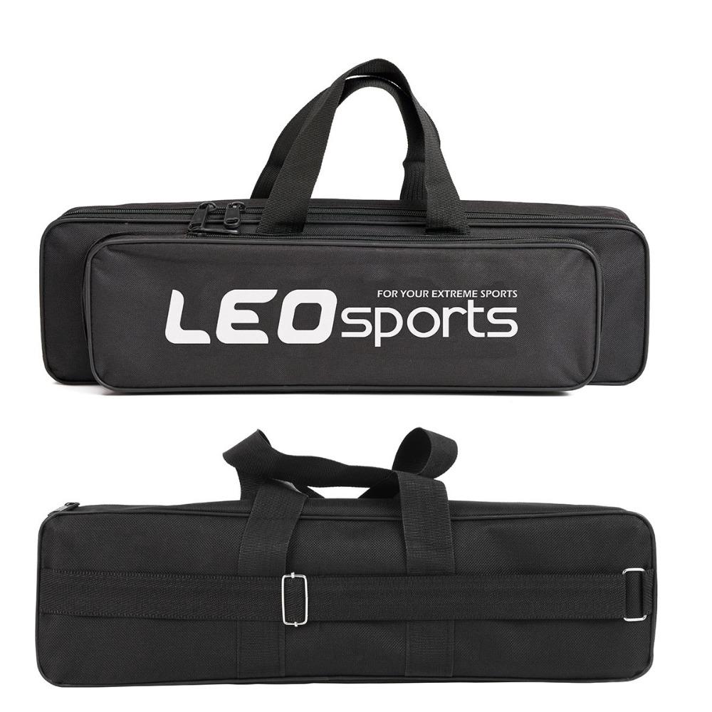 Double Layer Oxford Cloth Fishing Bag 50cm 60cm 70cm Waterproof Ice Fishing Rod Bags Case with Side Zipper Accessories Gear L30