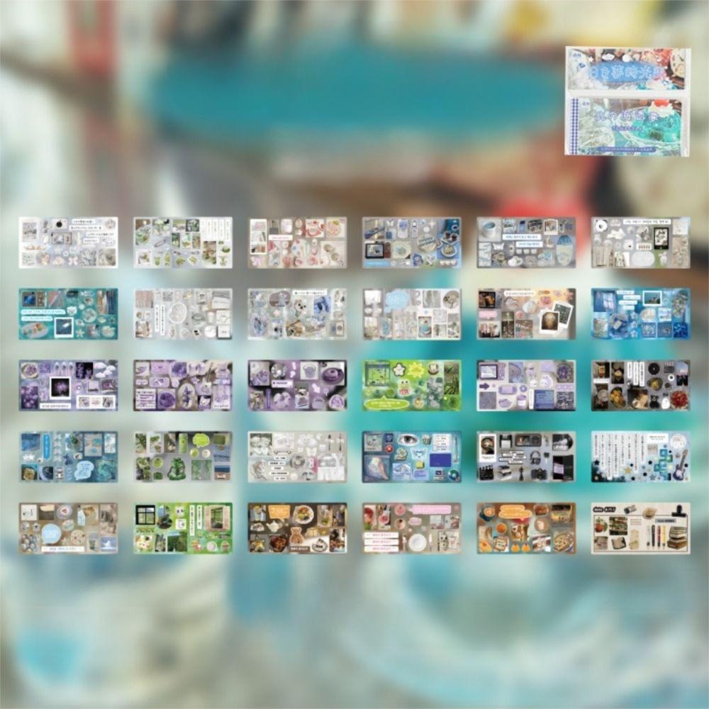 

Милая наклейка для скрапбукинга Наклейка с вырубкой Старая сказка о времени Новая канцелярская наклейка Детский подарок B