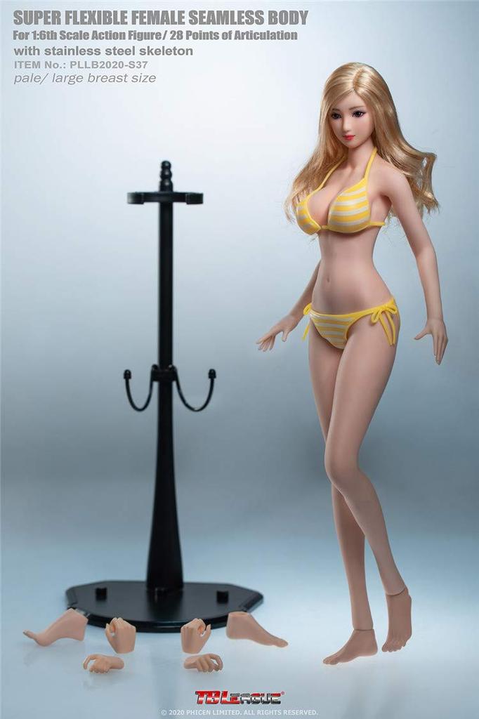Scale Action Figure TBLeague 2D Girl Super Flexible Seamless Body Large Bust Anime Girl Pearl Skin Bikini Included Head Included Full Set