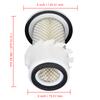 Außenluftfilter 15852-11082 15852-11081 15852-11220 für Kubota Rasenmäher F2100 F2400 G1900S G2000 G3200 G4200 G5200H G6200H
