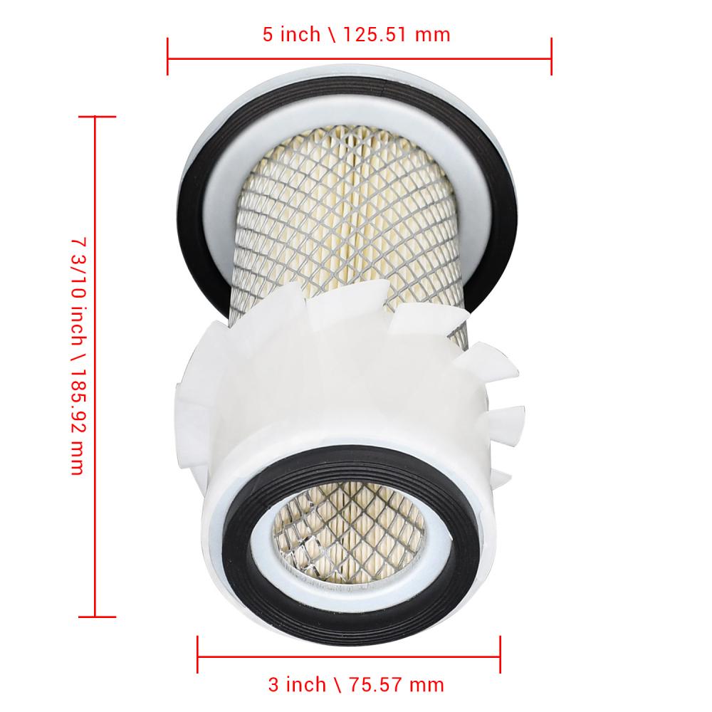 Außenluftfilter 15852-11082 15852-11081 15852-11220 für Kubota Rasenmäher F2100 F2400 G1900S G2000 G3200 G4200 G5200H G6200H