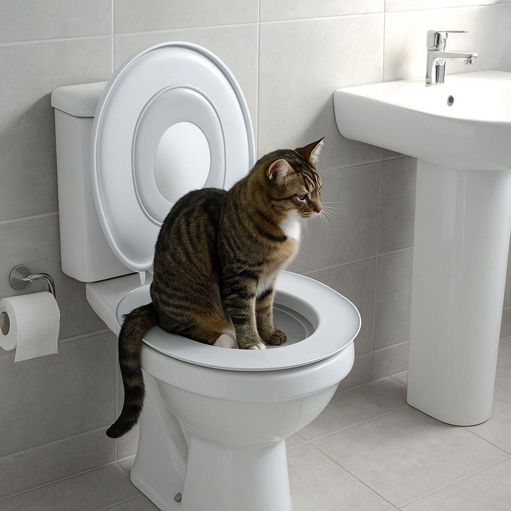Stable Cat Toilet Trainer Reusable Pet Hygiene Trainer Cat Potty Trainer  for Cats and Dogs