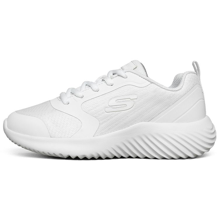 Skechers Bounder Comfortable Versatile Low-Top Kids Running Shoes Kids sneaker White 403734L-WHT 28.5