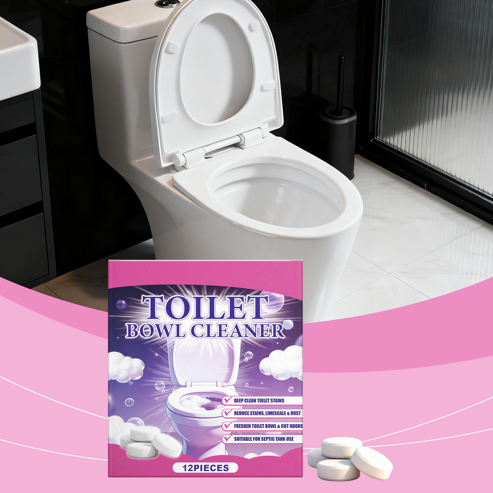 Powdered Toilet Cleaner, Stain Remover, Toilet Cleaning Tablets - They Can Effectively Remove Stains And Scale. one size