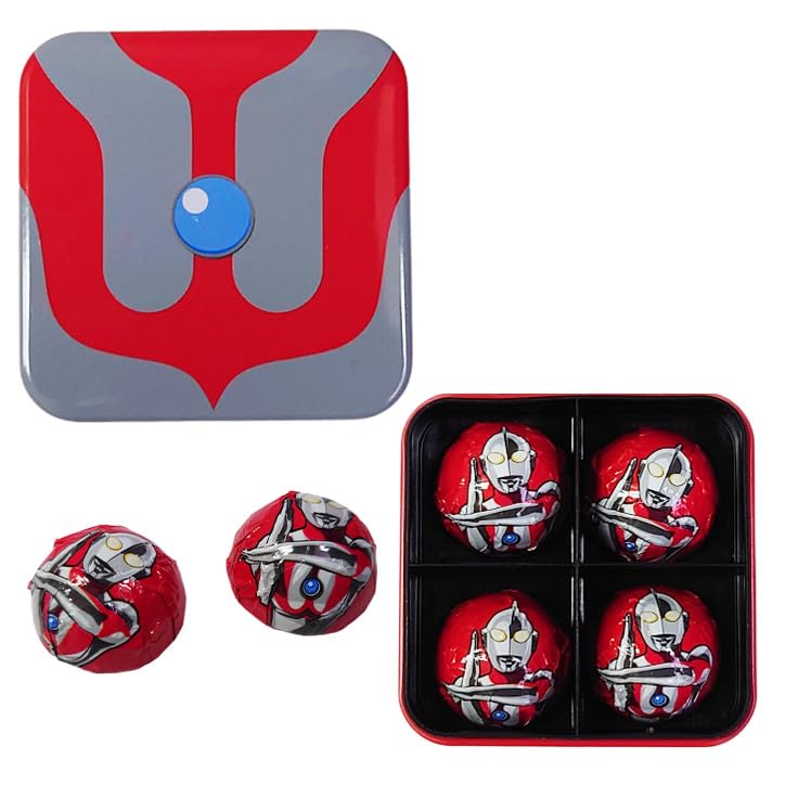 

Ultraman Chocolate Square Can Ultraman Day Chocolate 2024 Смешной [Персонаж отца матери]
