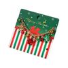Bracelet Xmas Clavicle Chain Earrings Christmas Bell Jewelry Set Sweet   Girl