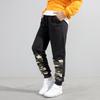 Korean Style Spring/Autumn Kids' Terry Sweatpants - Casual Long Pants for Boys