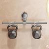 Wall Mounted Bathroom Hanging Rod Punch-free Slipper Storage Shelf New Towel Rack