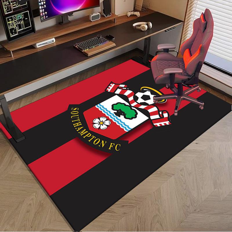 Fc Crest Design Printed Area Rug for Office, Chair Rug, Decorative Carpet Floor Mat, Large Size Fan gifts Christmas gifts
