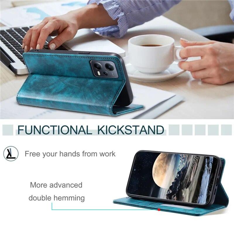 Leder Brieftasche Handyhülle für XiaoMi POCO X5 Pro F5 M5S RedMi Note 12 Pro Plus 11 für Google Pixel 8 Pro 7A 7 für Huawei P60 Pro P50 P40 Flip Cover