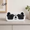Organizador de Óculos Sem Rebarbas Suporte Panda Impresso em 3D Rack Porta-Óculos Desenho Animado Fofo para Mesa Caixa Mesa de Cabeceira Antiderrapante Sem Arranhões Óculos de Sol