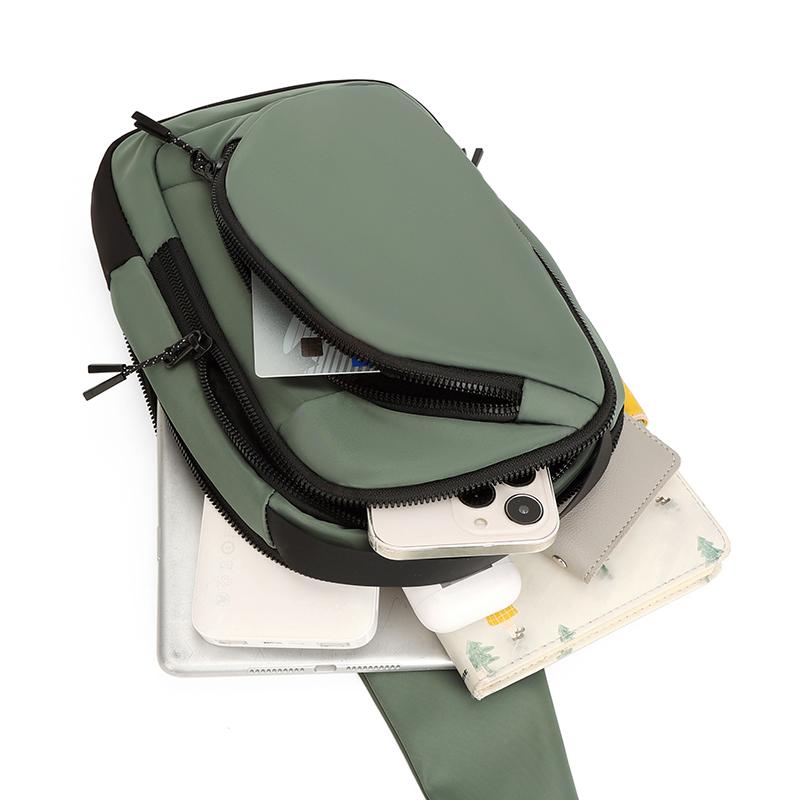 Men's Shoulder Bag Sports Chest Bag Women's Crossbody Bag