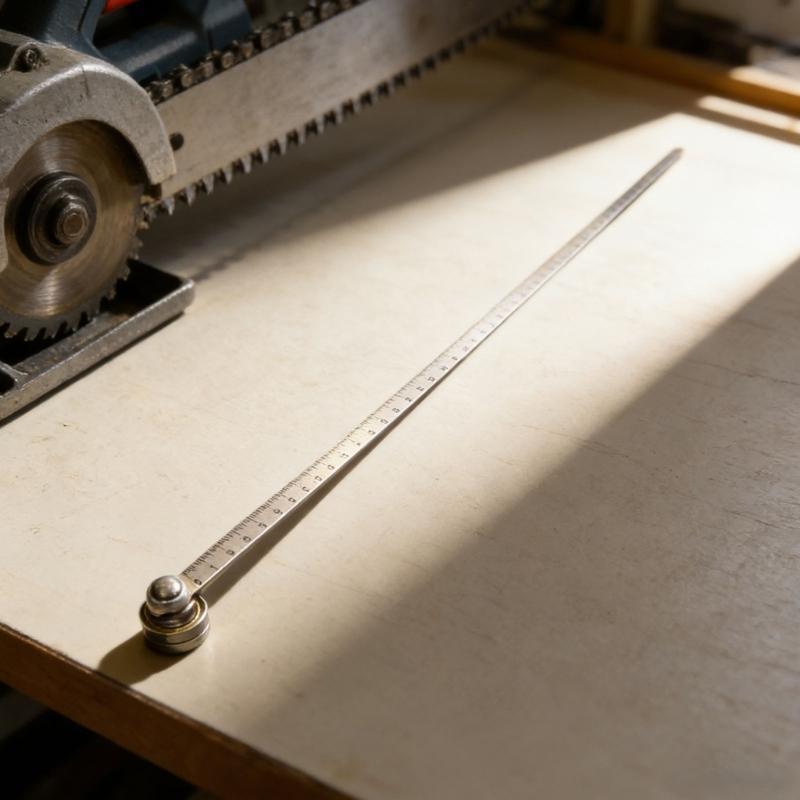 Single/Double Bearing Positioning Calipers Stainless Steel Ruler For Accurate Wood Cutting And Measuring
