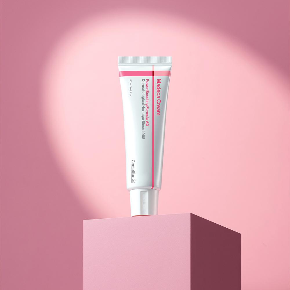 [centellian24] Pink Madeca Cream Advanced AD Set (3x50ml Cream + 500ml Toner)