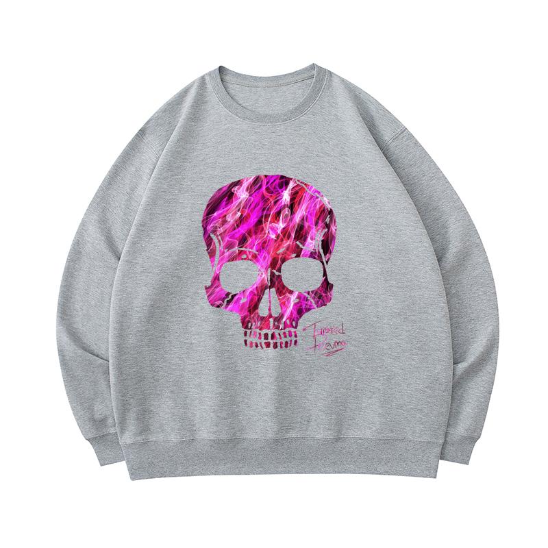 pink flame sweater
