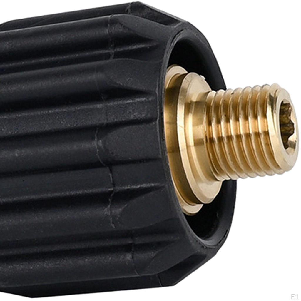 Pressure Washer Adapter Quick Coupler Nozzle Connect Fitting with G1/4 Thread for Kew