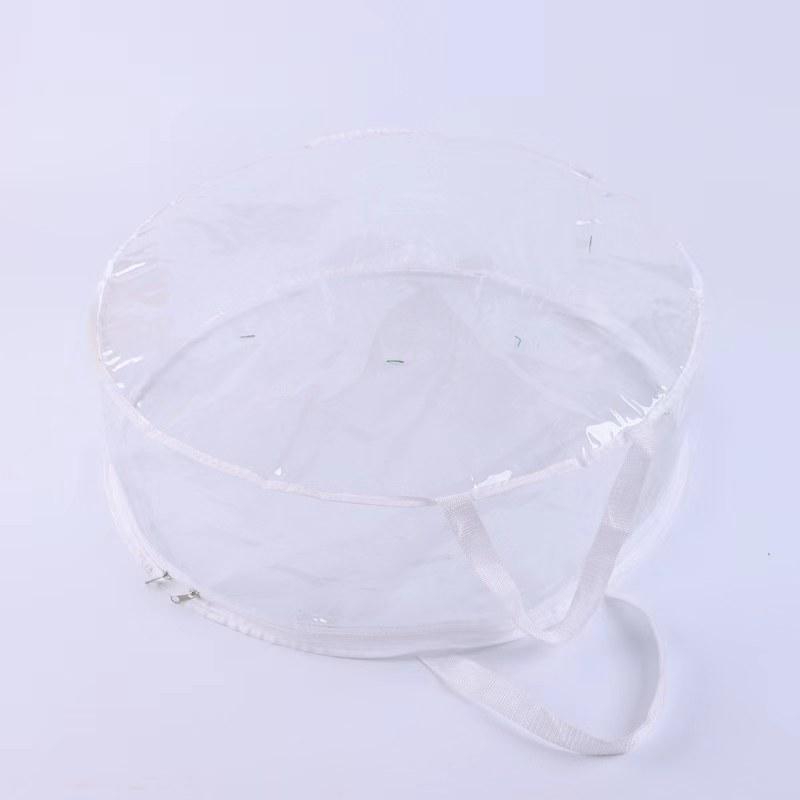 PVC Transparent Christmas Wreath Storage Bag