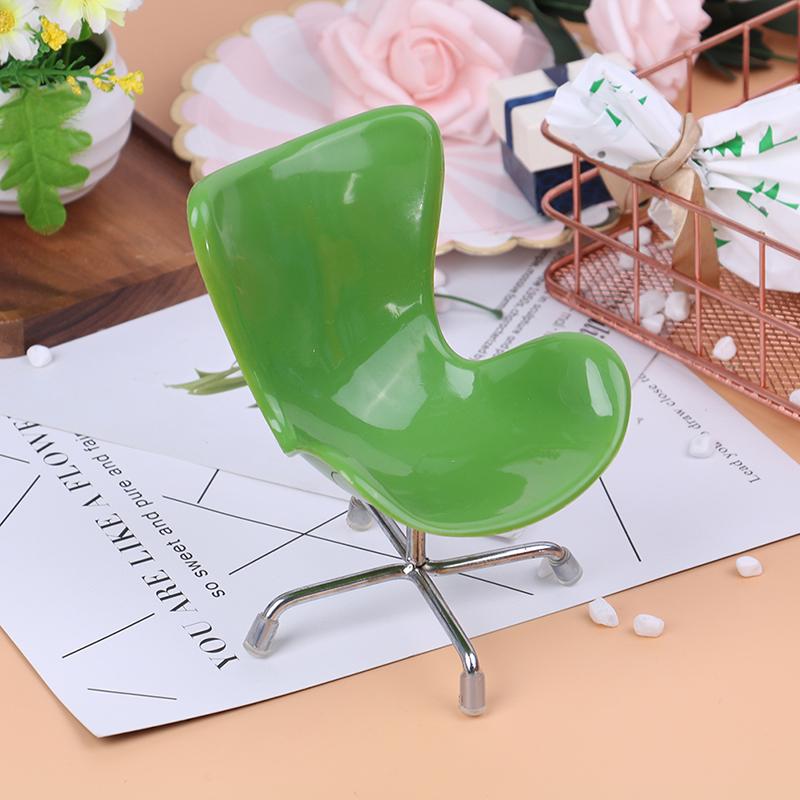 1Pc 1/6 Dollhouse Miniature Chair Furniture Model Toys For Doll House Decoration