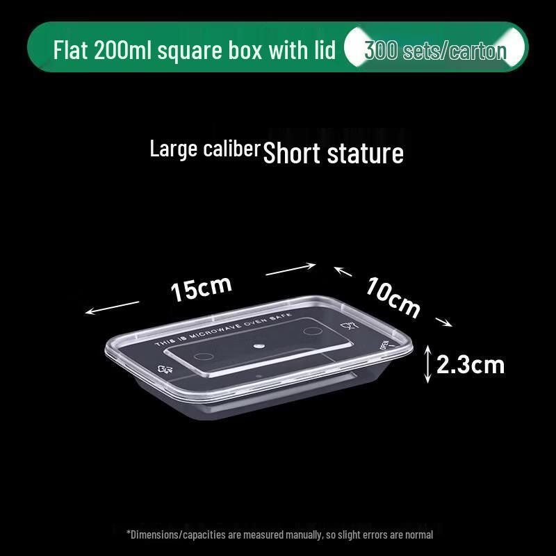 ZLIII Rectangular Disposable Takeaway Food Container