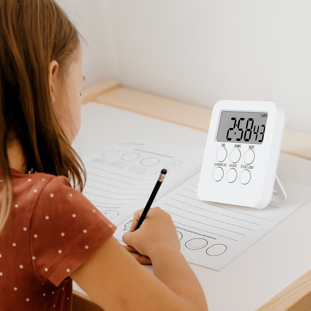 Multifunction Kitchen Timer Visual Setting Countdown Timer Portable Alarm Clock  Educational Use