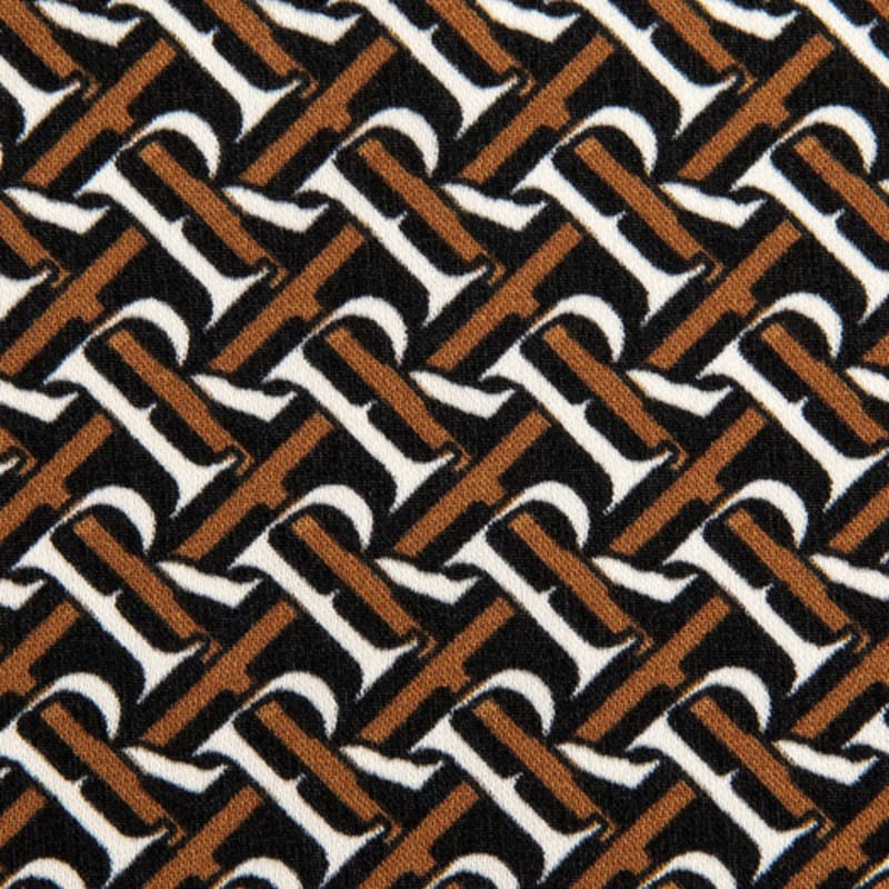 RECLOW RECLOW LAND Signature R LOGO Schal Braun