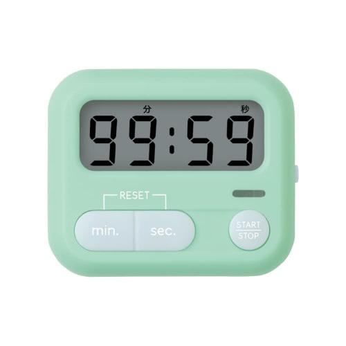 Sonic Timer Motivation Plus Study Timer Mini with LED, Green, LV-7097-G