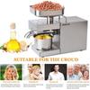 1500W Automatic Oil Press Machine 220/110V Oil Extractor Temperature Control Peanut Coconut Etc Oil Press Machine