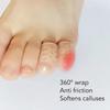 30pcs Pinky Toe Protector Anti Friction Breathable Transparent Ultra Thin Toe Sleeves Covers for Ingrown Toenails Corns Calluses